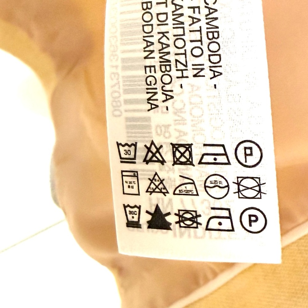 Zara Yellow Basic Blazer With Inverted Lapel Size… - image 15